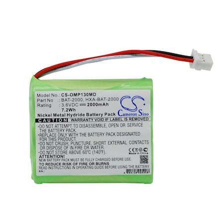 Omron HBP-1300 HBP-1300 blood pressure monito Medical Replacement Battery -  BSC PREFERRED, CS-OMP130MD